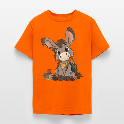 der-kleine-esel-classic-teenager-t-shirt - Orange