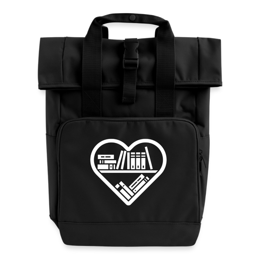 buchverliebt-unisex-rucksack-14l - Schwarz
