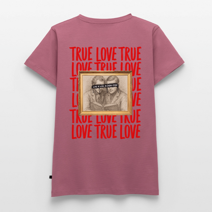 love.is.love.men.frauen.shirt - Mauve