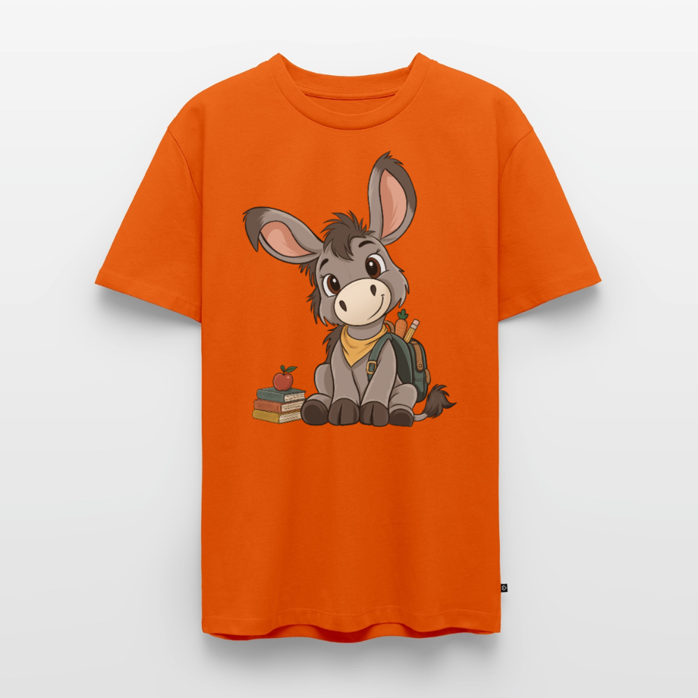 der-kleine-esel-classic-männer-shirt - Orange 