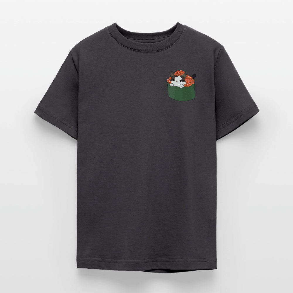 Sushi-Cats-Gunkan-teenager-kinder-t--shirt - Dunkelgrau