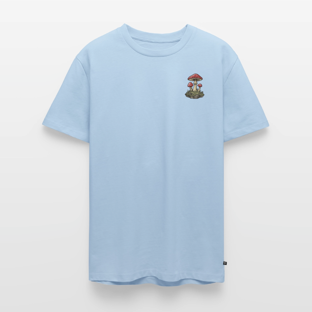 Tarotkarten-Booklover-männer-shirt - Hellblau