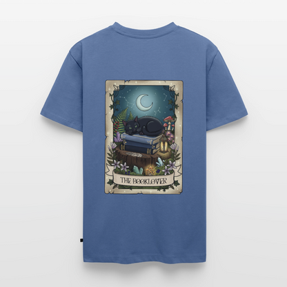 Tarotkarten-Booklover-männer-shirt - Taubenblau