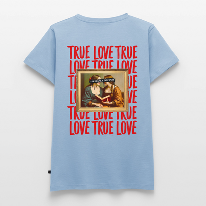 love.is.love.women.frauen.shirt - Hellblau