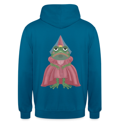 der.ungekuesste.froschkoenig.unisex.hoodie - Tiefseeblau 