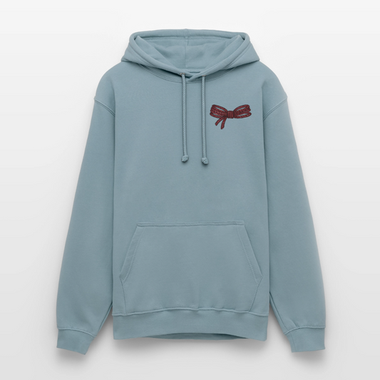 bound.by.Love.unisex.hoodie - Nebelblau