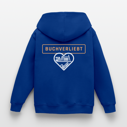 buchverliebt-kinder-hoodie - Royalblau