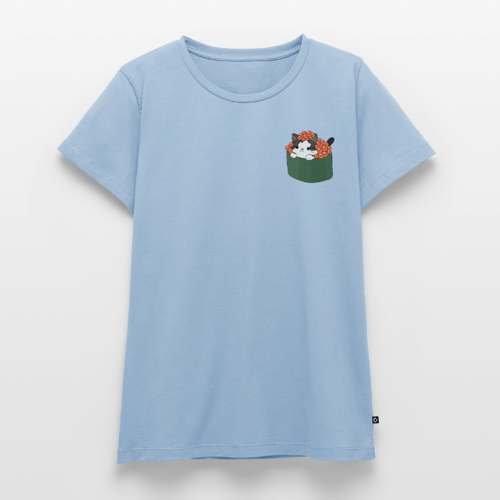 Sushi-Cats-Gunkan-frauen-shirt - Hellblau