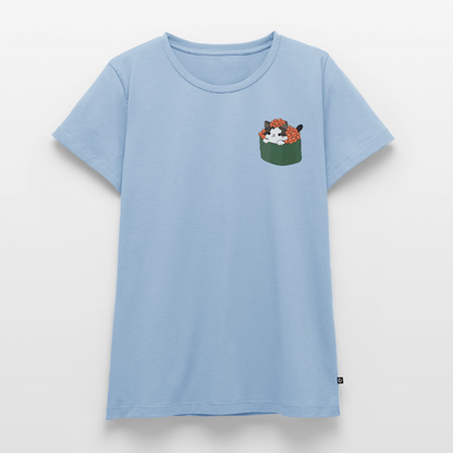 Sushi-Cats-Gunkan-frauen-shirt - Hellblau