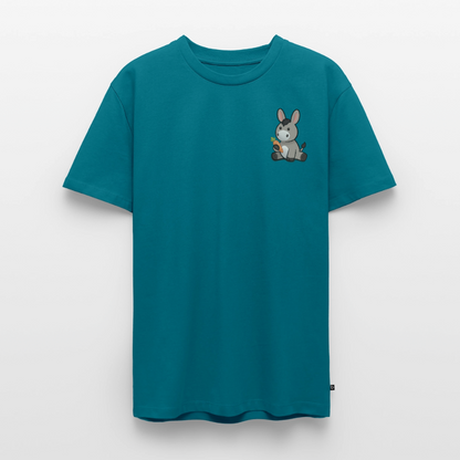 der-kleine-esel-männer-shirt-pocket - Petrol