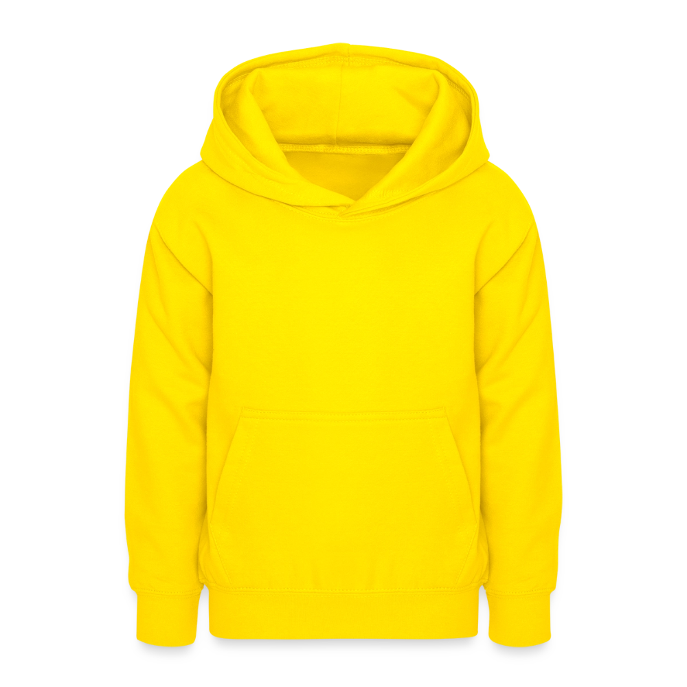 Kleiner.Delfin .große.Welle.supercool.teenager.hoodie - Gelb