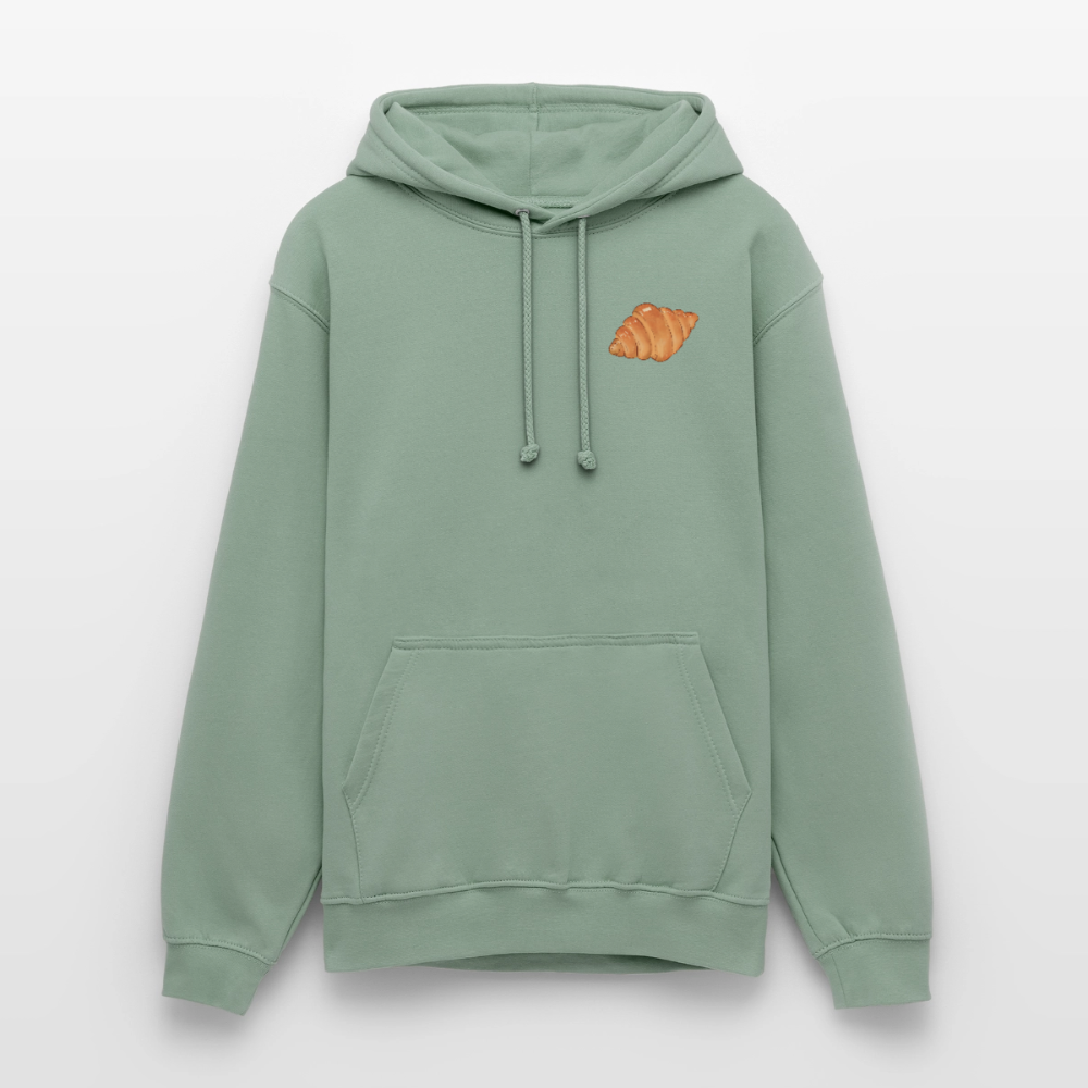 dackel.in.paris.tres.pawfect.unisex.hoodie - Graugrün