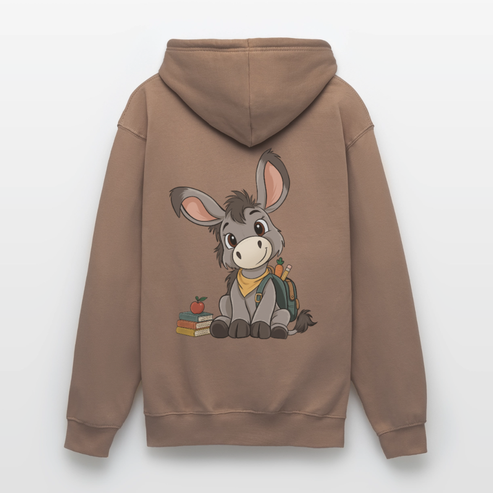 der-kleine-esel-classic-unisex-hoodie - Mokka
