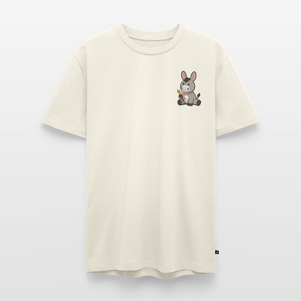 der-kleine-esel-männer-shirt-pocket - Naturweiß