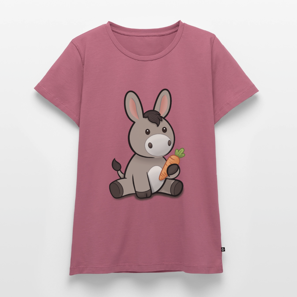 der-kleine-esel-frauen-shirt - Mauve