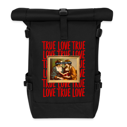 love-is-love-women-unisex-rucksack-22l - Schwarz