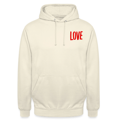 love.is.love.men.Unisex.Hoodie - Vanille-Milchshake