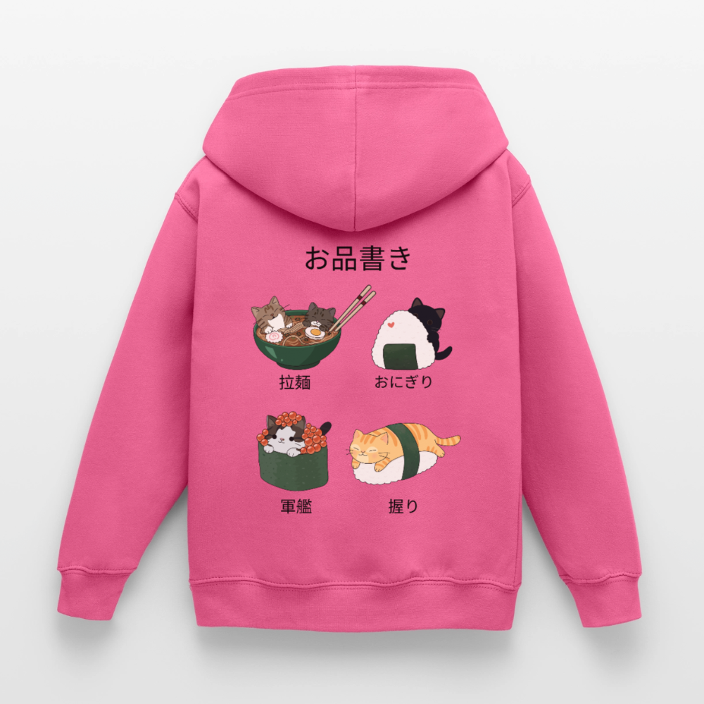 Sushi-Cats-kinder-hoodie - Pink