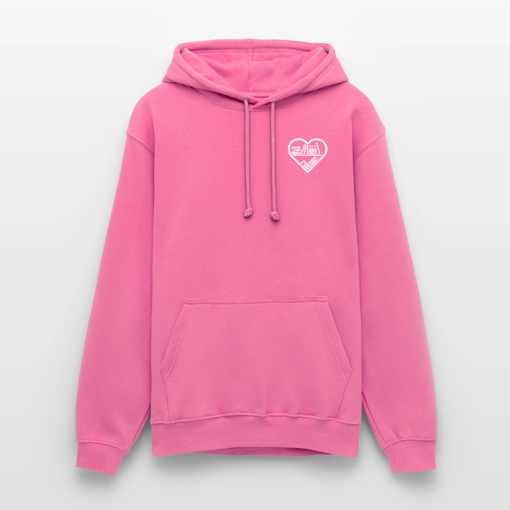 buchverliebt-unisex-hoodie - Pink