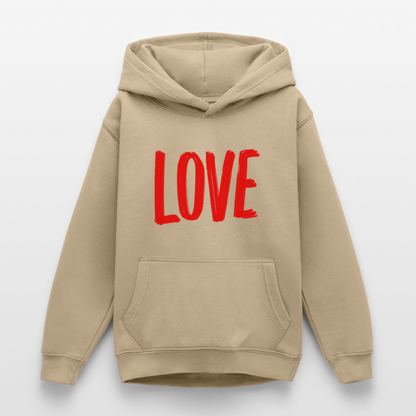 love.is.love.women.unisex.hoodie - Sand
