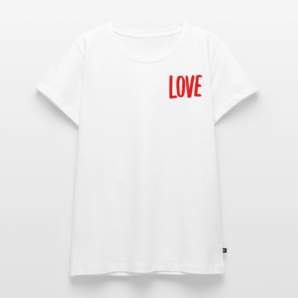 love.is.love.men.frauen.shirt - Weiß