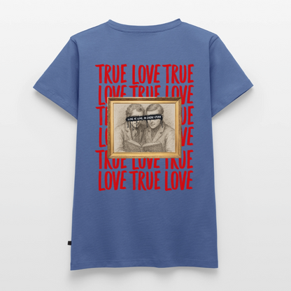 love.is.love.men.frauen.shirt - Taubenblau