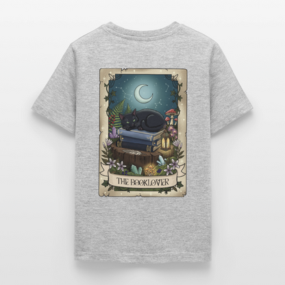 Tarotkarten-Booklover-teenager-shirt - Grau meliert