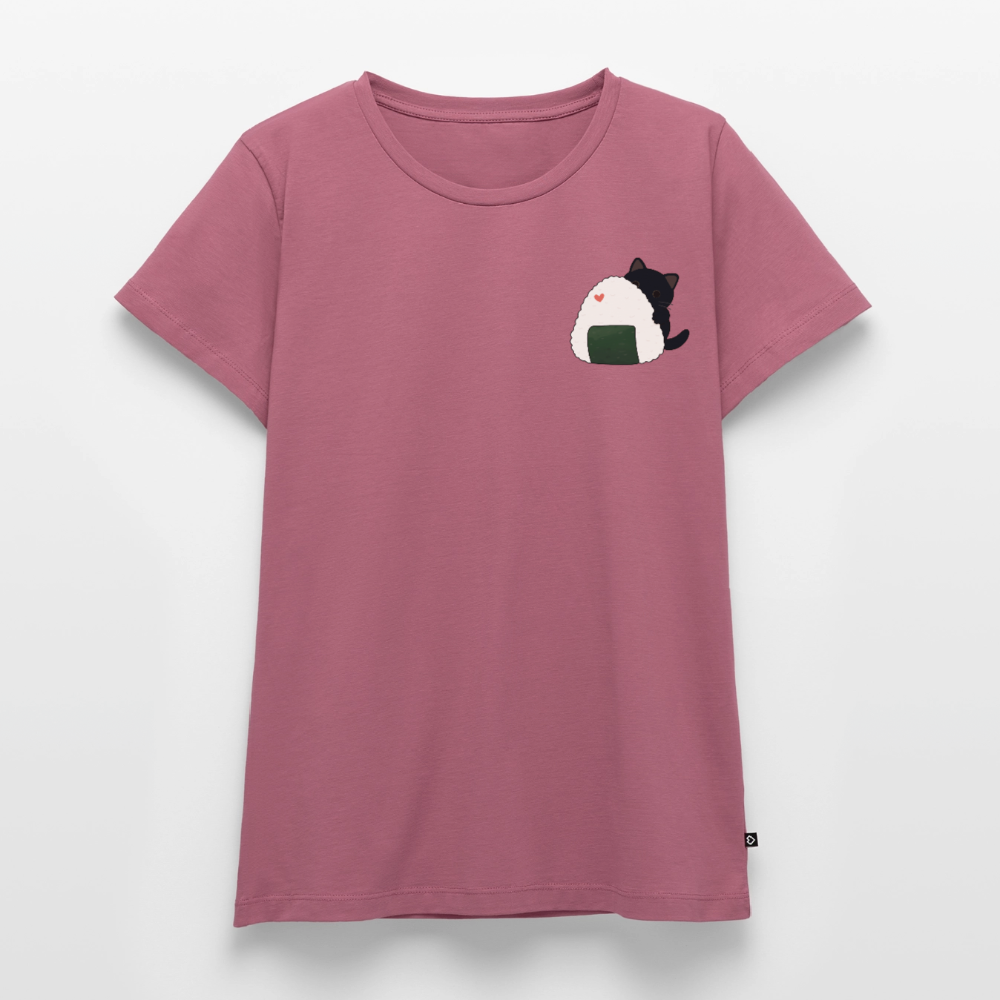 Sushi-Cats-Onigiri-frauen-shirt - Mauve