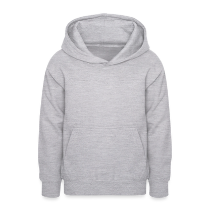 Kleiner.Delfin .große.Welle.supercool.teenager.hoodie - Hellgrau meliert