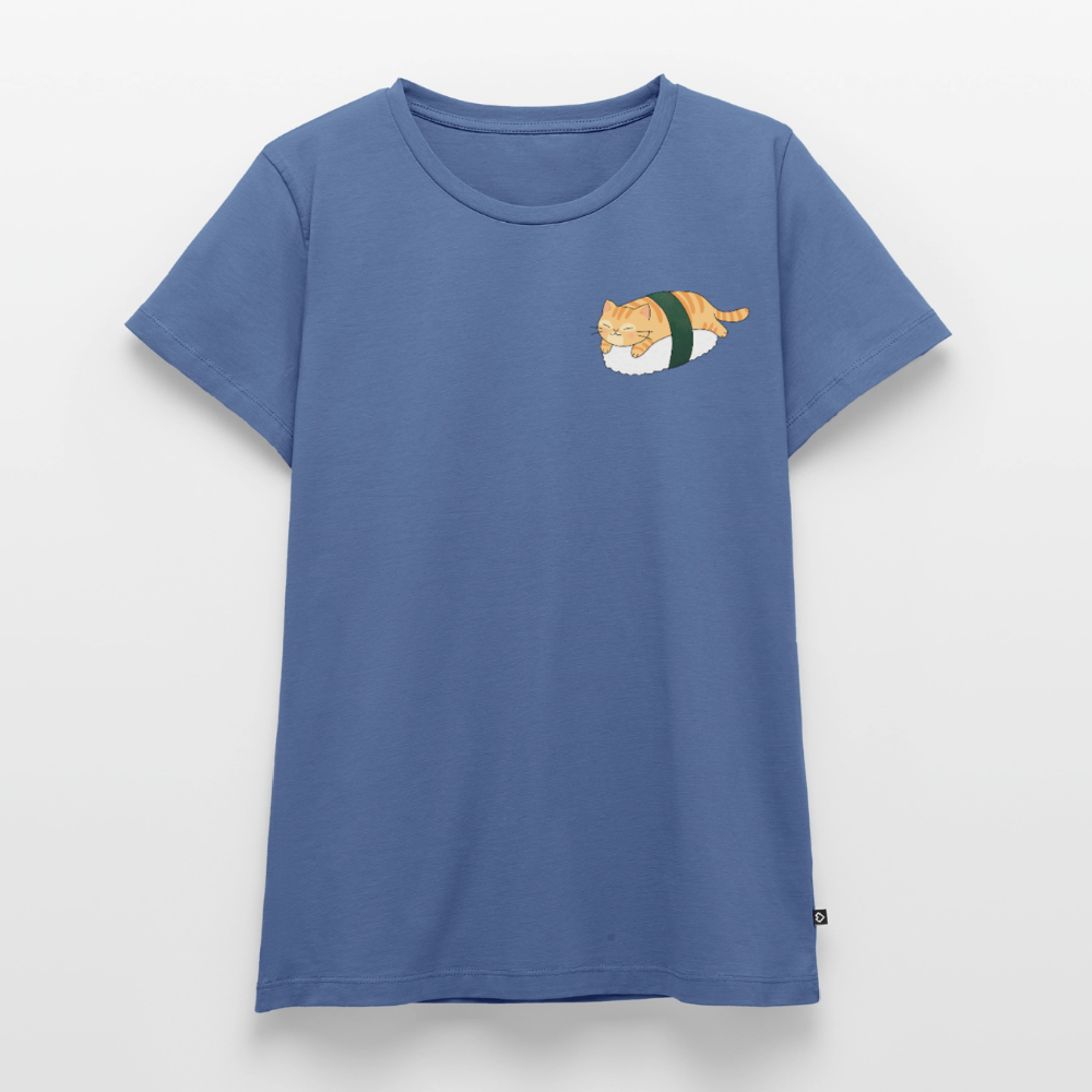Sushi-Cats-Nigiri-frauen-shirt - Taubenblau