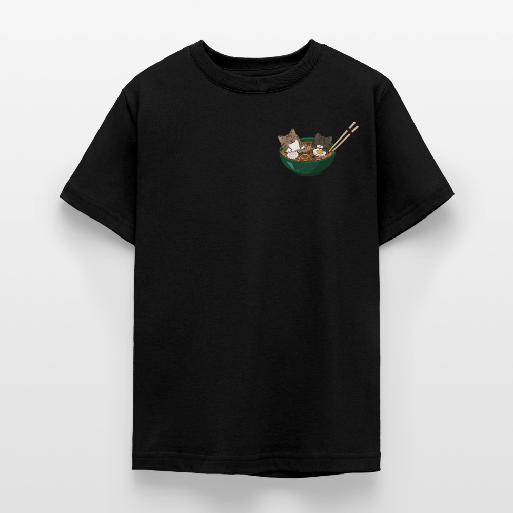 Sushi-Cats-ramen-teenager-kinder-t--shirt - Schwarz