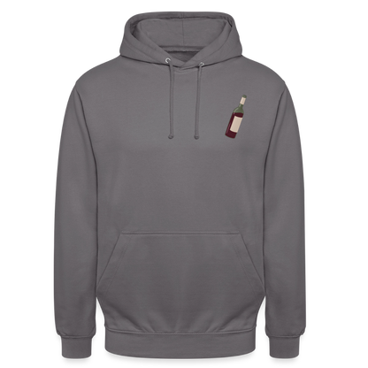 der.asoziale.wolf.unisex.hoodie - Mittelgrau