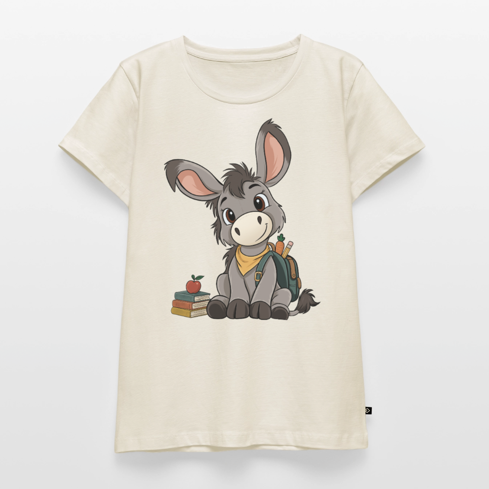 der-kleine-esel-classic-frauen-shirt - Naturweiß