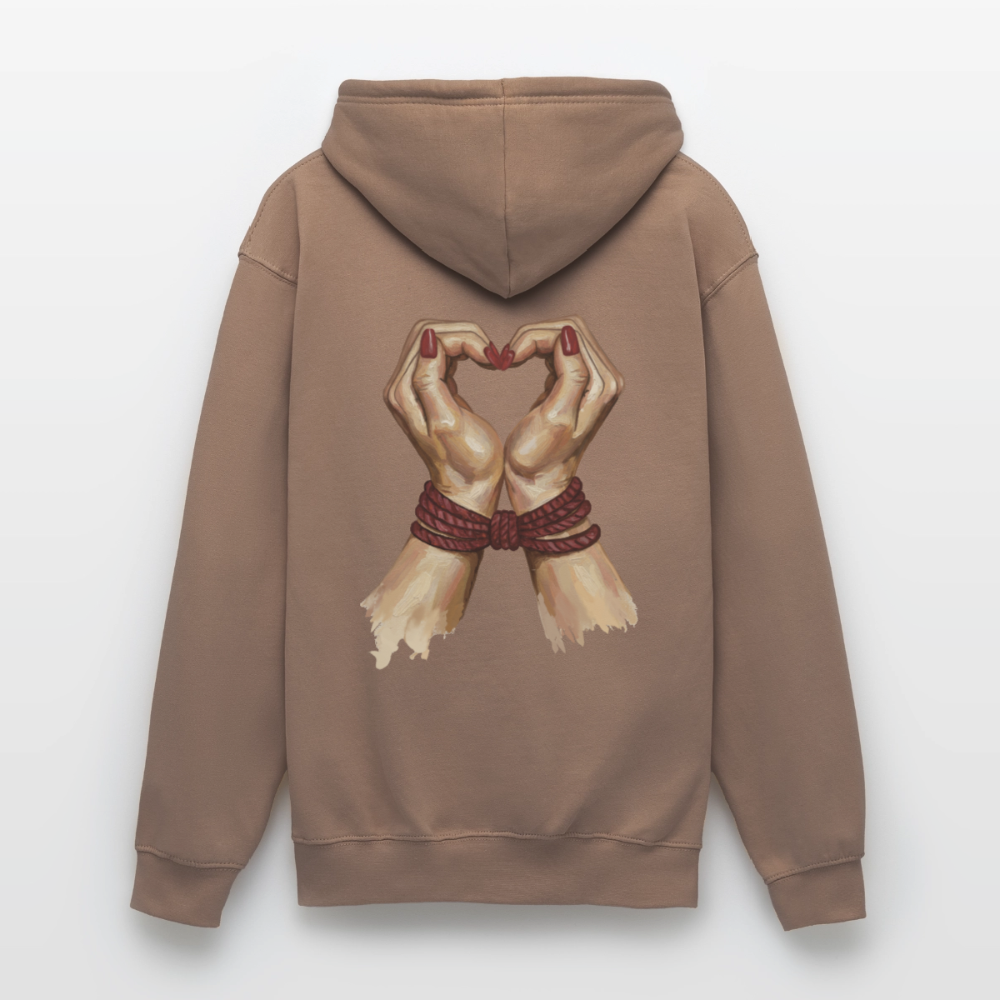 bound.by.Love.unisex.hoodie - Mokka