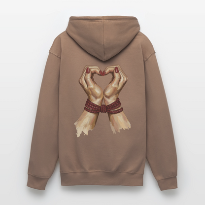 bound.by.Love.unisex.hoodie - Mokka