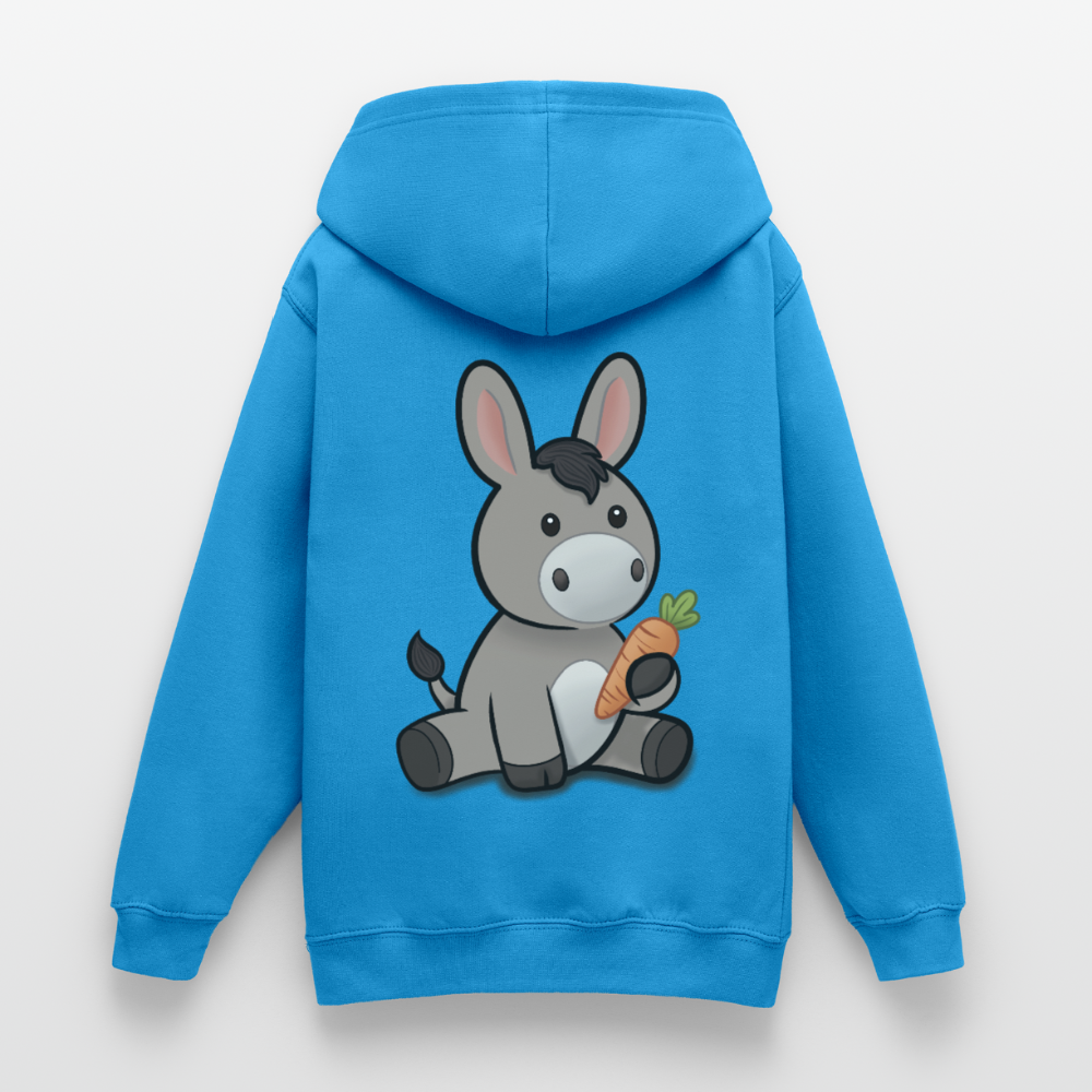 der-kleine-esel-teenager-hoodie - Meeresblau