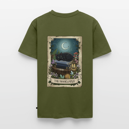 Tarotkarten-Booklover-männer-shirt - Khaki