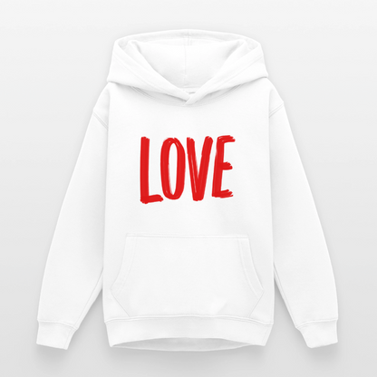 love.is.love.women.unisex.hoodie - Weiß