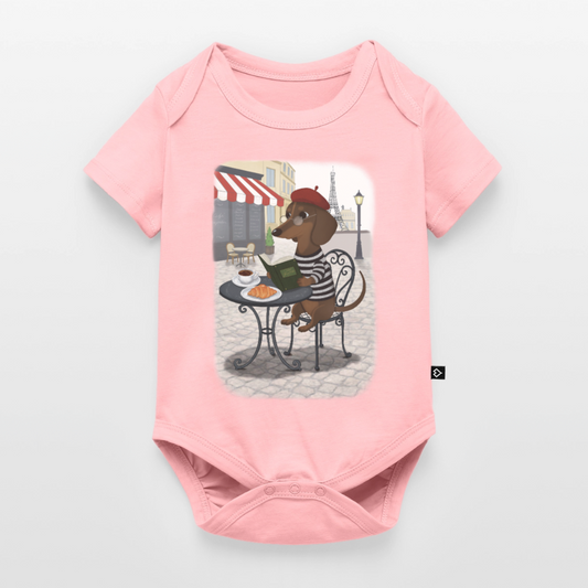 Dackel in Paris – Très Pawfect | Baby Bio-Body - Rosa