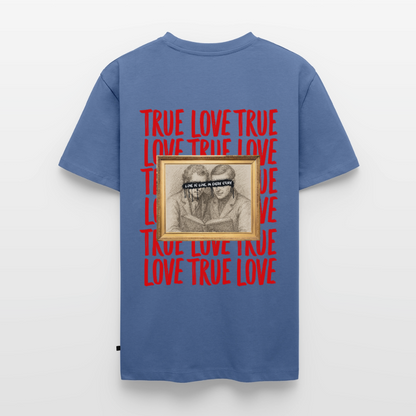 love.is.love.men.männer.shirt - Taubenblau