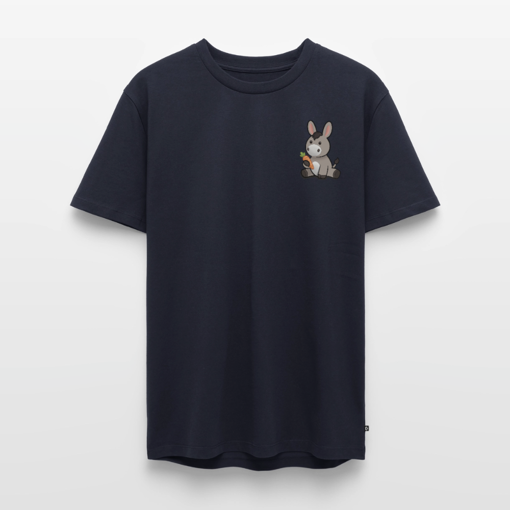 der-kleine-esel-männer-shirt-pocket - Navy