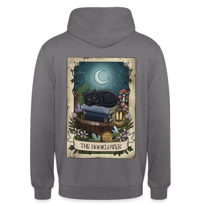 Tarotkarten-Booklover-unisex-hoodie - Mittelgrau