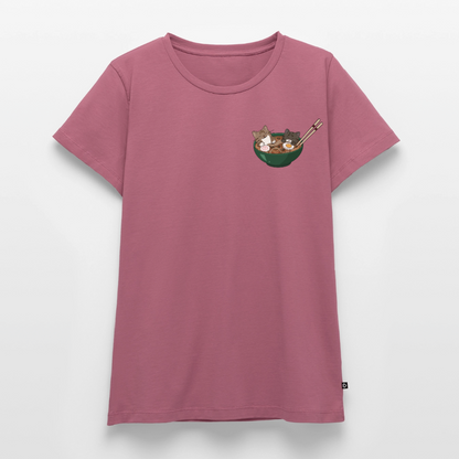 Sushi-Cats-ramen-frauen-shirt - Mauve