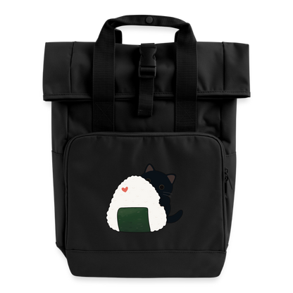 Sushi-Cats-Onigiri-unisex-rucksack-14l - Schwarz