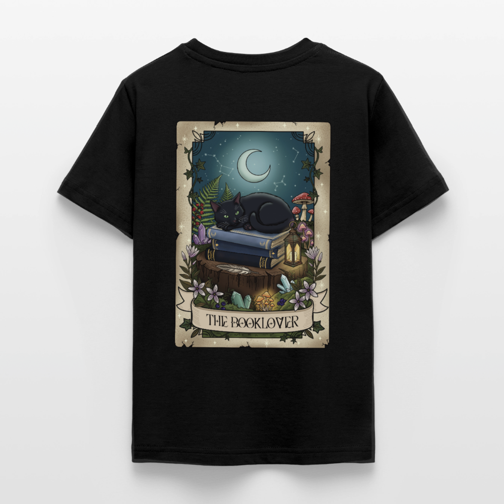 Tarotkarten-Booklover-teenager-shirt - Schwarz