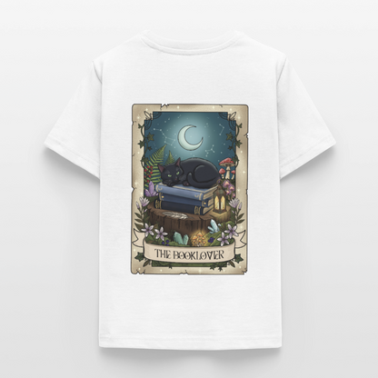 Tarotkarten-Booklover-kinder-shirt - Weiß