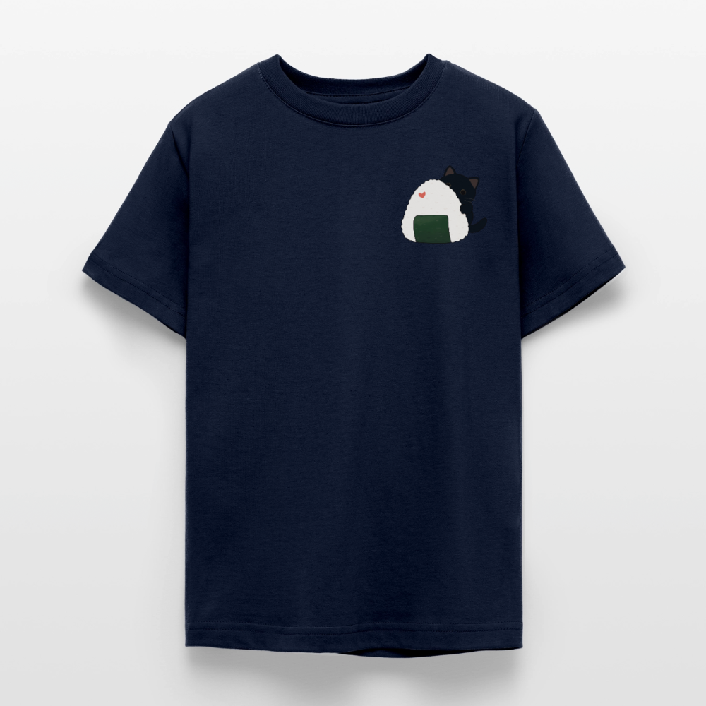 Sushi-Cats-Onigiri-teenager-kinder-t--shirt - Navy