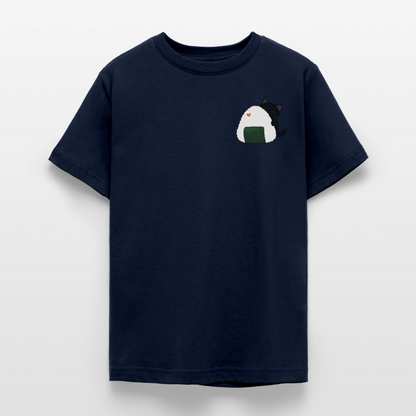 Sushi-Cats-Onigiri-teenager-kinder-t--shirt - Navy