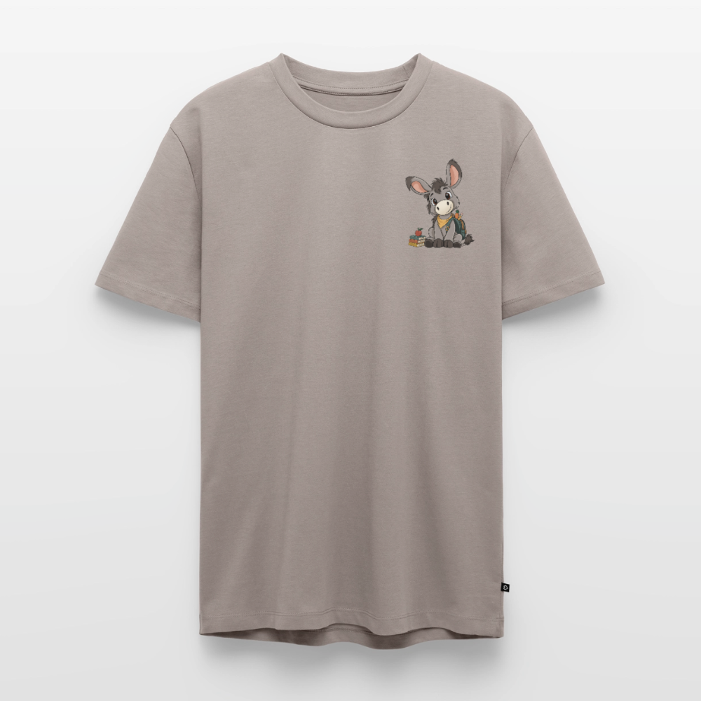 der-kleine-esel-classic-männer-shirt-pocket - Taupe
