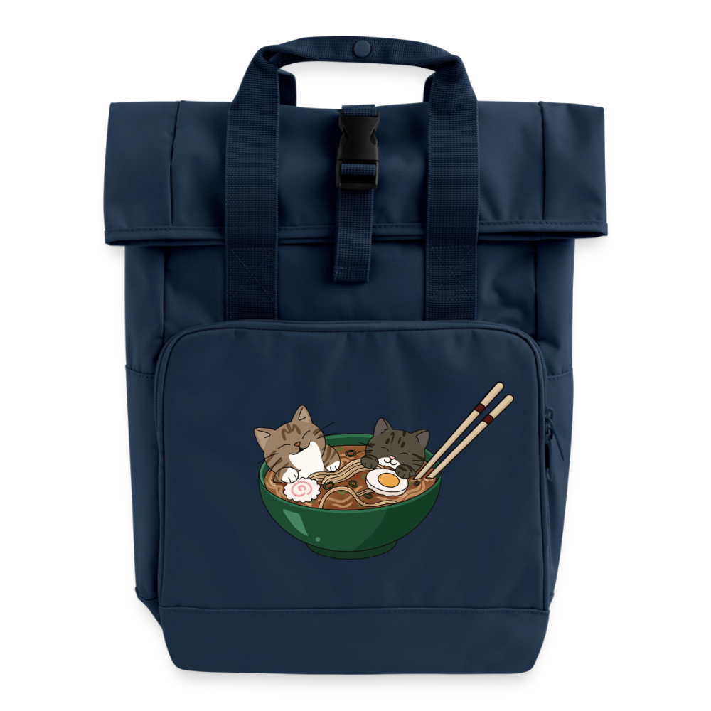 Sushi-Cats-ramen-unisex-rucksack-14l - Navy